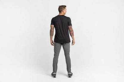 The REP Fitness Men's Felix Pants 2.0 in Cool Gray back