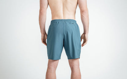 The REP Fitness Men's Motus Shorts in Slate back