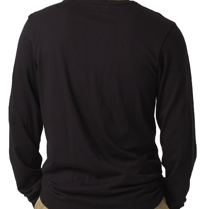 Merz b Schwanen 1950s Long Sleeve Loopwheeled T-Shirt - Black