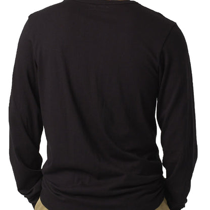 Merz b Schwanen 1950s Long Sleeve Loopwheeled T-Shirt - Black