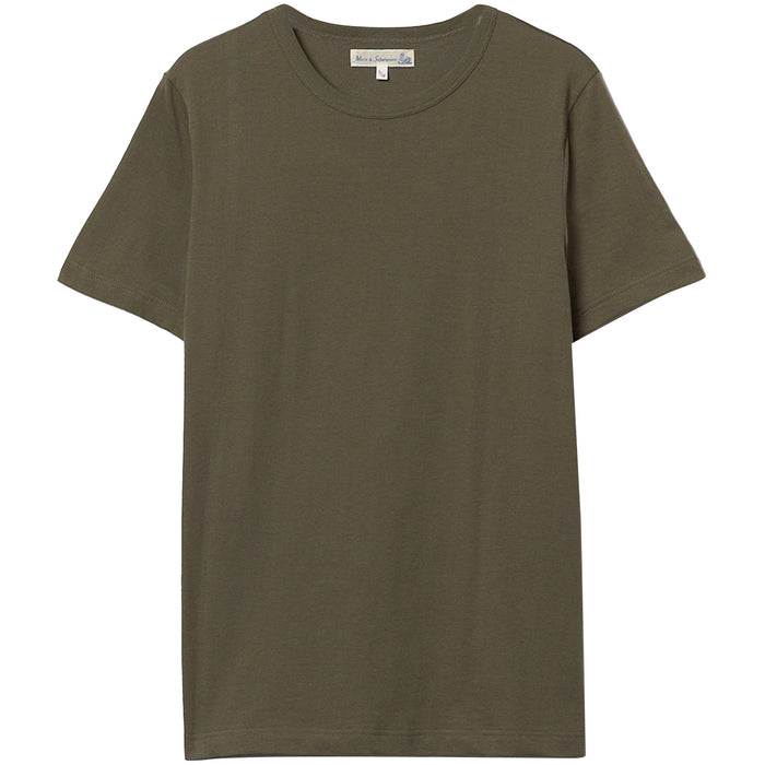 1950s Loopwheeled T-Shirt - Army