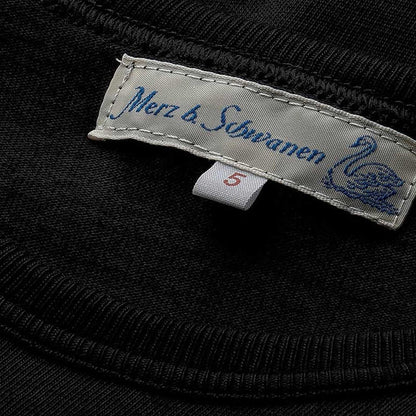 Merz b Schwanen 1950s Loopwheeled T-Shirt - Black