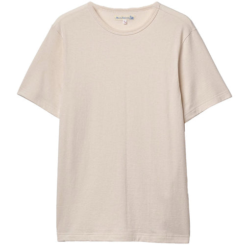 Merz b Schwanen 1950s Loopwheeled T-Shirt - Natural