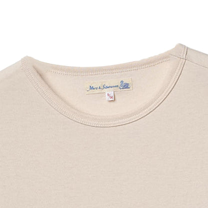 Merz b Schwanen 1950s Loopwheeled T-Shirt - Natural