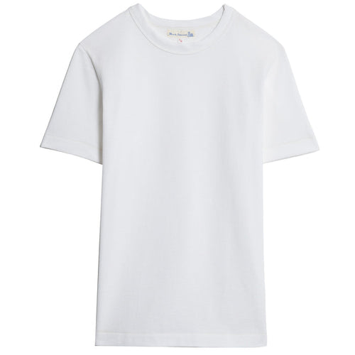 Merz b Schwanen 214 Loopwheeled T-Shirt - White
