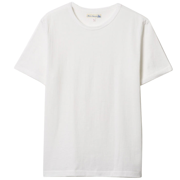 Merz b Schwanen 215 Loopwheeled T-Shirt - White 'The Bear'