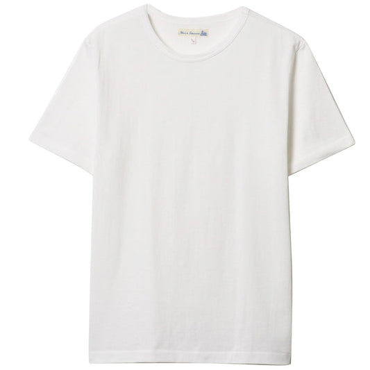 Merz b Schwanen 215 Loopwheeled T-Shirt - White 'The Bear'