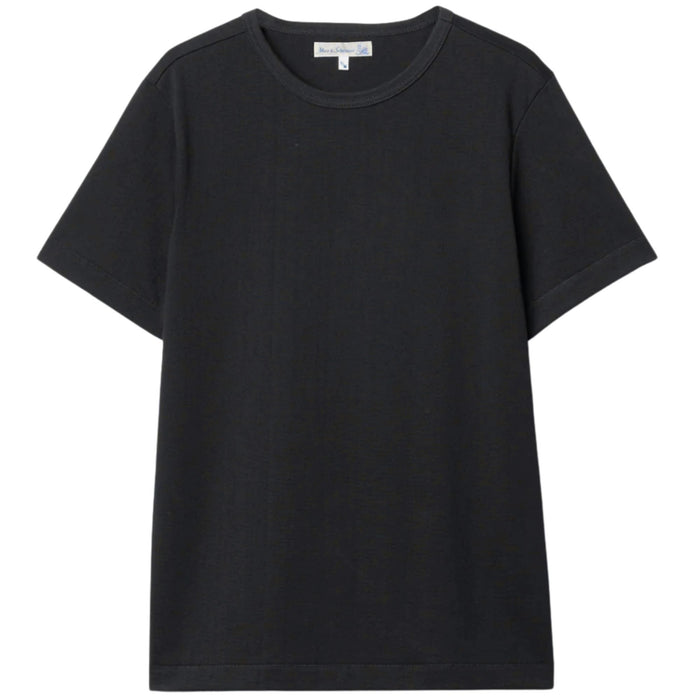 Merz b Schwanen 2M15 Mid-Century Machine Refined Fit T-Shirt - Charcoal