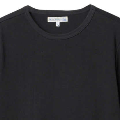 Merz b Schwanen 2M15 Mid-Century Machine Refined Fit T-Shirt - Charcoal