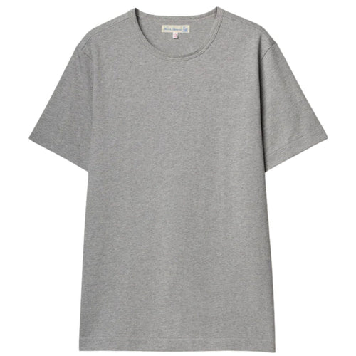 Merz b Schwanen 2M15 Mid-Century Machine Refined Fit T-Shirt - Grey Marl