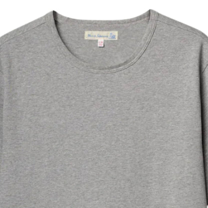 Merz b Schwanen 2M15 Mid-Century Machine Refined Fit T-Shirt - Grey Marl