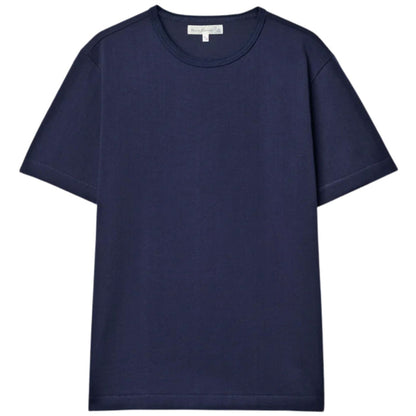 Merz b Schwanen 2M15 Mid-Century Machine Refined Fit T-Shirt - Ink Blue