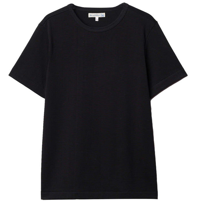 Merz b Schwanen 2M15 Sturdy Jersey T-Shirt - Black
