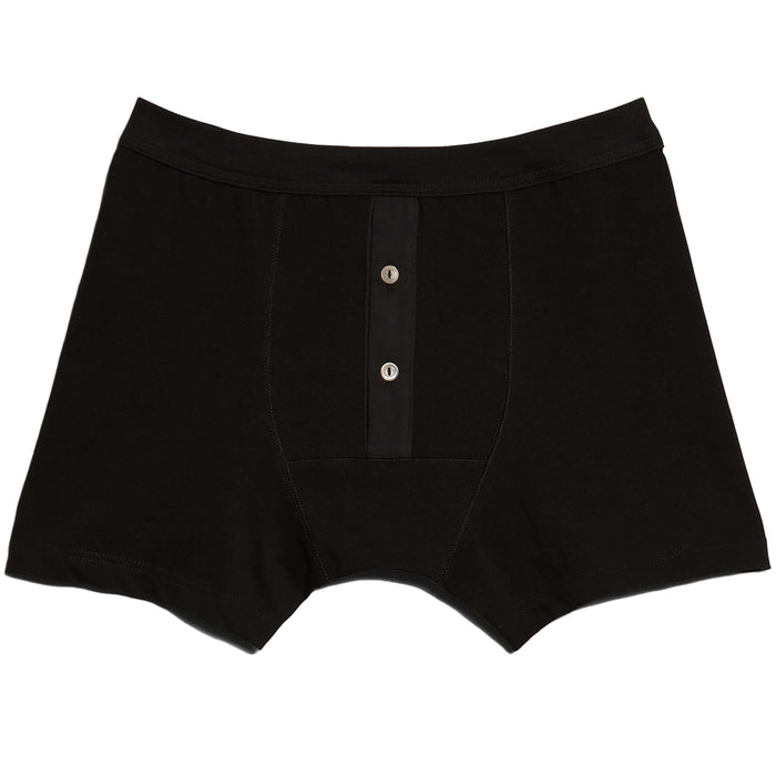 Merz b Schwanen Button Boxers - Black
