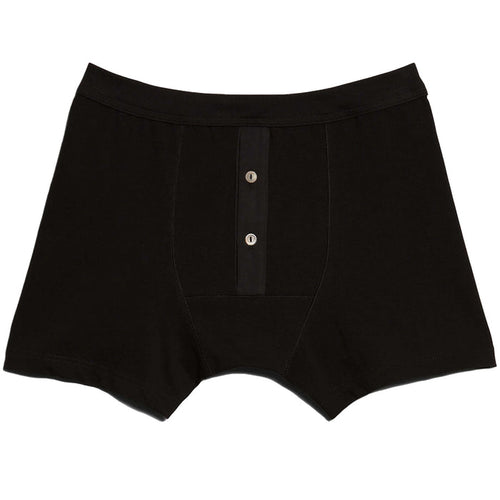 Merz b Schwanen Button Boxers - Black