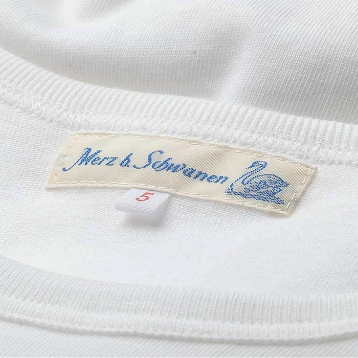 Merz b Schwanen Loopwheeled 5.5oz T-Shirt - White
