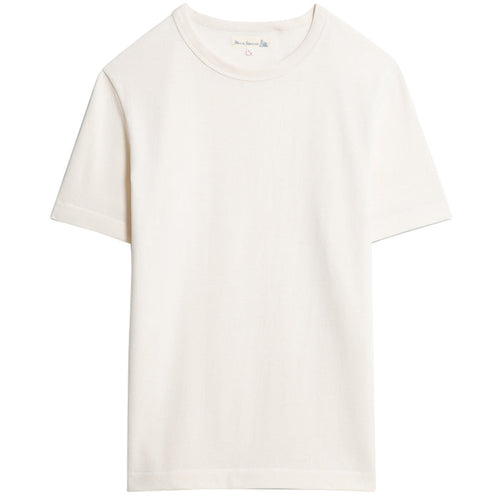 Merz b Schwanen Loopwheeled T-Shirt - Natural
