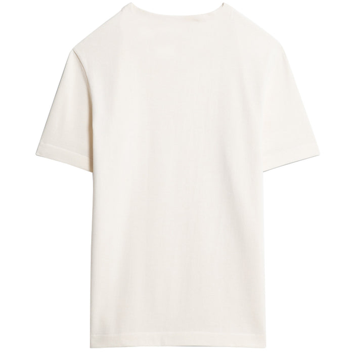 Merz b Schwanen Loopwheeled T-Shirt - Natural