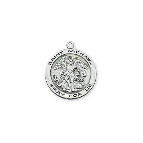 Michael - St. Michael Medal - Sterling Silver