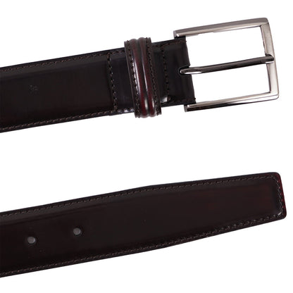 Miguel Bellido Belts Leather Belt - Burgundy