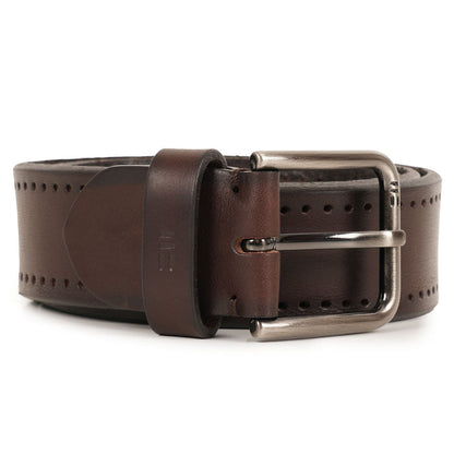 Miguel Bellido Belts Leather Belt - Dark Brown
