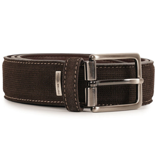 Miguel Bellido Belts Leather Belt - Dark Brown