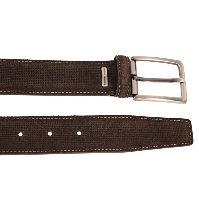 Miguel Bellido Belts Leather Belt - Dark Brown