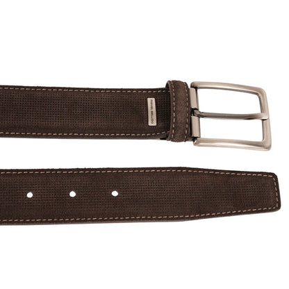 Miguel Bellido Belts Leather Belt - Dark Brown