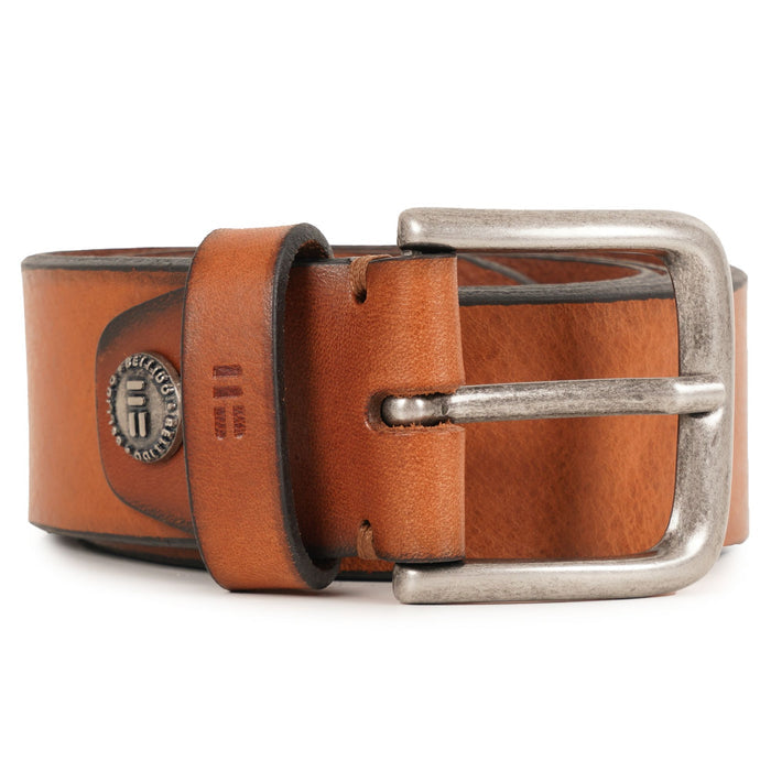 Miguel Bellido Belts Leather Belt - Tan Brown