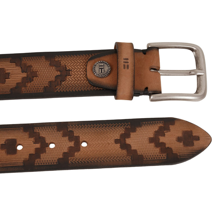 Miguel Bellido Belts Leather Belt - Tan Brown
