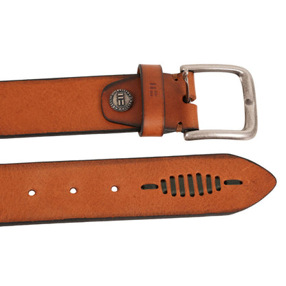 Miguel Bellido Belts Leather Belt - Tan Brown