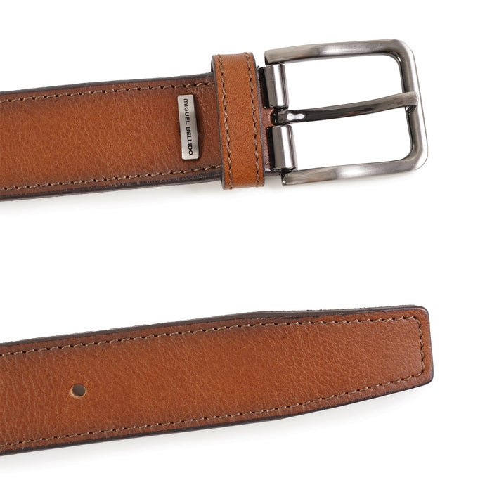 Miguel Bellido Belts Leather Belt - Tan