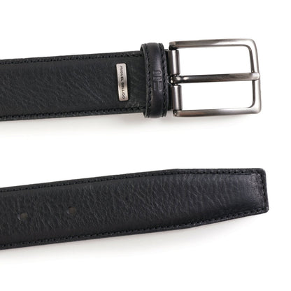 Miguel Bellido Belts Smooth Leather Belt - Black