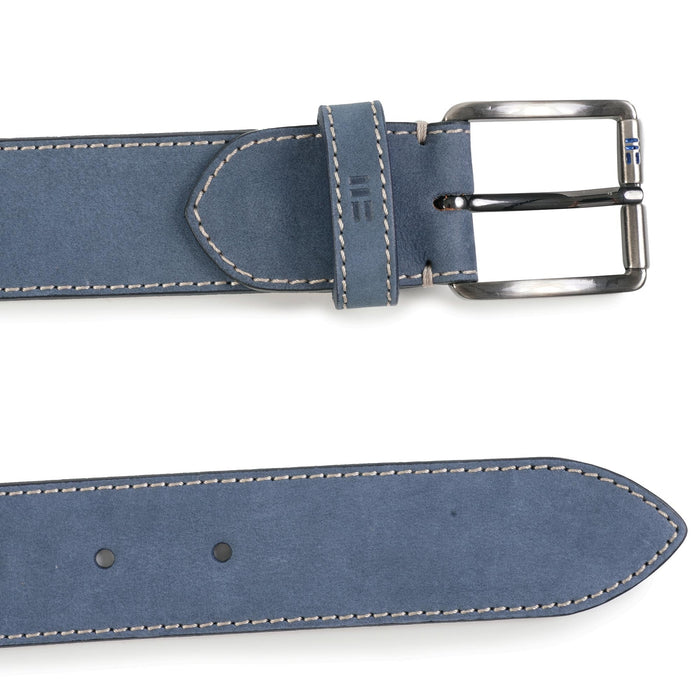 Miguel Bellido Belts Suede Belt - Blue
