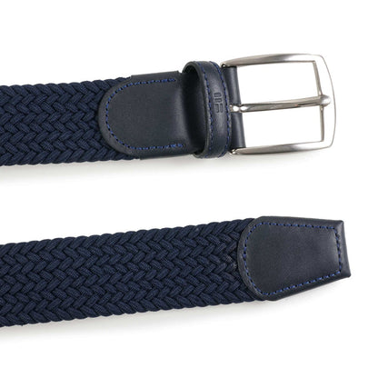 Miguel Bellido Belts Woven Belt - Navy
