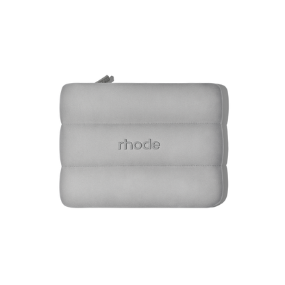 mini grey bubble bag