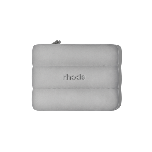 mini grey bubble bag