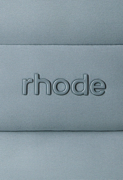 close up of mini grey bubble bag
