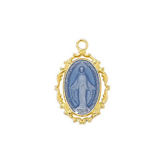 Miraculous Medal - Gold over Sterling