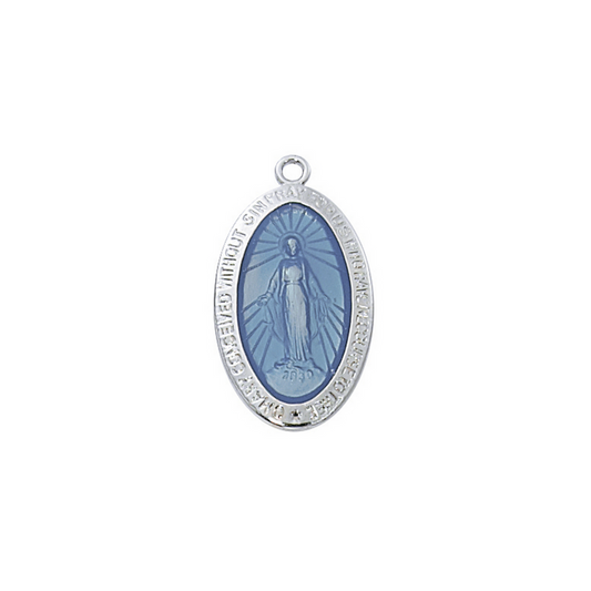 Miraculous Medal - Sterling Silver