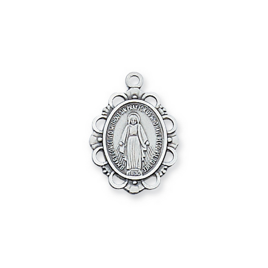 Miraculous Medal - Sterling Silver