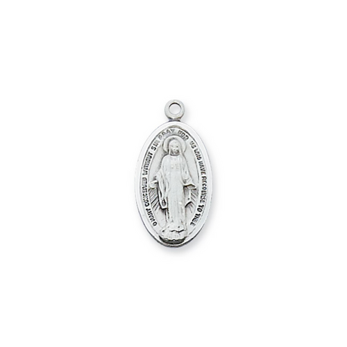 Miraculous Medal - Sterling Silver