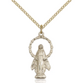 Miraculous Necklace Gold Filled 18"