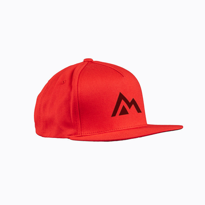 The REP Fitness Mountain Cap in Red/Black front