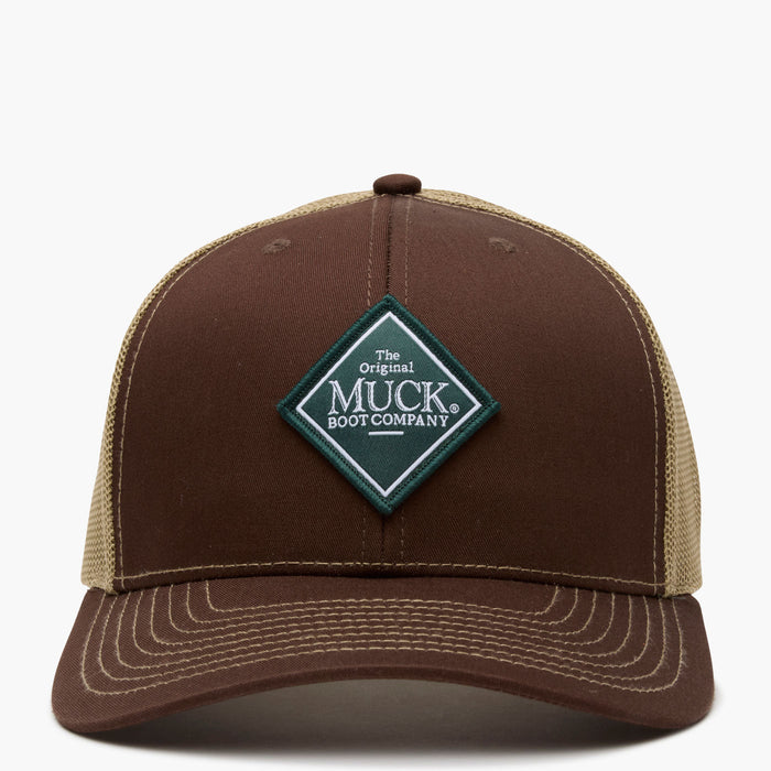 Muck® Diamond Trucker Hat - front