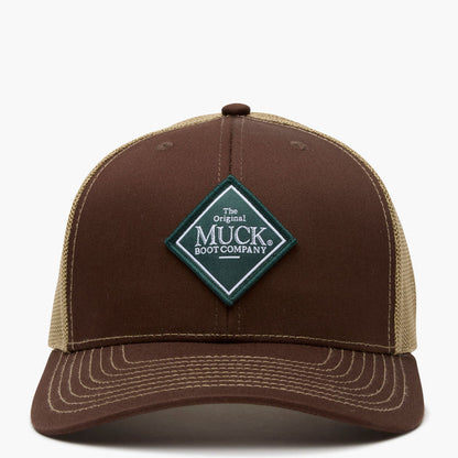 Muck® Diamond Trucker Hat - front
