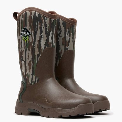 Muck x Bone Collector Men's 15" Pathfinder Deer Hunting Boot angled pair