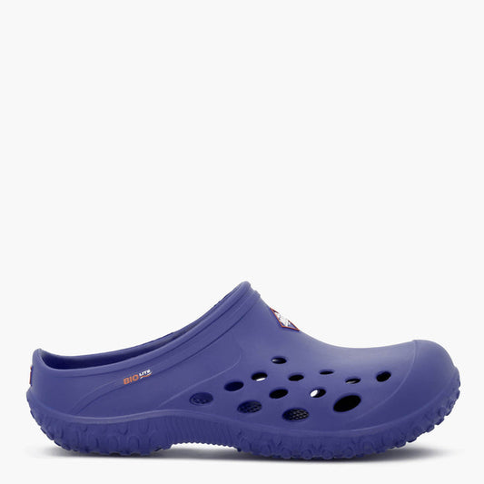 Muckster Lite Liberty Men's Clog MMLCMU20 blue clog shoe on a white background