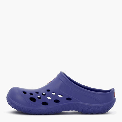 Muckster Lite Liberty Women's Clog MMLCWU20 blue clog shoe on a white background