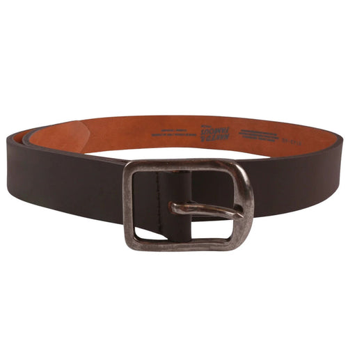 Naked and Famous Denim Bovine Thick Belt - Brown